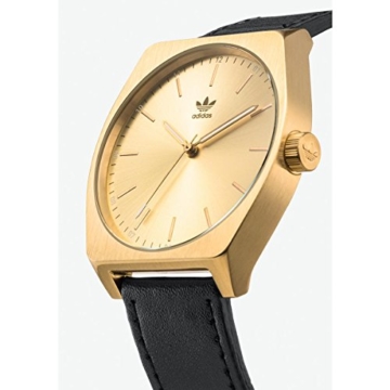 Adidas Damen Analog Quarz Uhr mit Leder Armband Z05-510-00 - 2