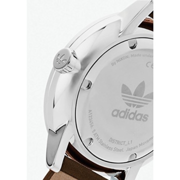 Adidas Damen Analog Quarz Uhr mit Leder Armband Z08-2922-00 - 4
