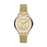 Armani Exchange Damen Analog Quarz Uhr mit Edelstahl Armband AX5601 - 1