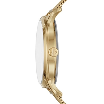 Armani Exchange Damen Analog Quarz Uhr mit Edelstahl Armband AX5601 - 2