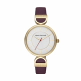 Armani Exchange Damen Analog Quarz Uhr mit Leder Armband AX5326 - 1