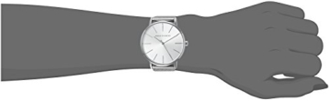 Armani Exchange Damen-Armbanduhr Quarz One Size, silberfarben, Silber - 3
