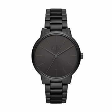Armani Exchange Herren Analog Quarz Uhr mit Edelstahl Armband AX2701 - 1