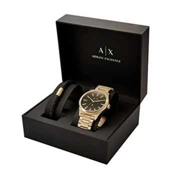 Armani Exchange Herren Analog Quarz Uhr mit Edelstahl Armband AX7104 - 3
