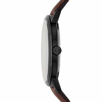 Armani Exchange Herren Analog Quarz Uhr mit Leder Armband AX2706 - 2