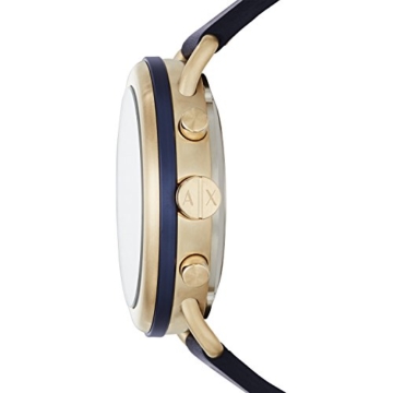 Armani Exchange Herren Analog Quarz Uhr mit Leder Armband AXT1023 - 5