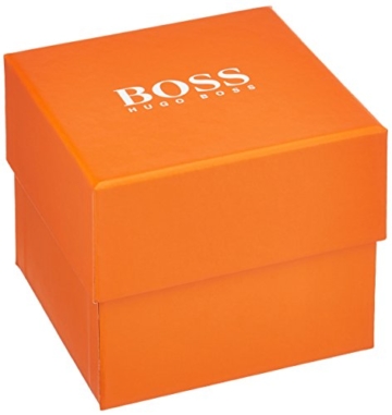 BOSS Orange Herren Analog Quarz Uhr mit Silikon Armband 1513377 - 3