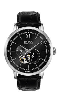 Boss SIGNATURE TIMEPIECE COLLECTION Herrenuhr Automatic 1513504 Analog Kleine Se