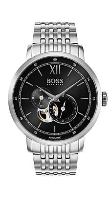 Boss SIGNATURE TIMEPIECE COLLECTION Herrenuhr Automatic 1513507 Analog Kleine Se