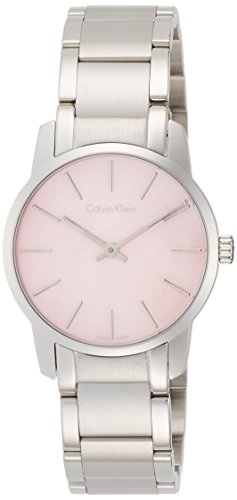 Calvin Klein Damen Analog Quarz Uhr mit Edelstahl Armband K2G2314E - 1