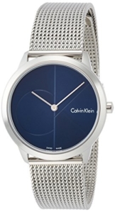 Calvin Klein Damen Analog Quarz Uhr mit Edelstahl Armband K3M2212N - 1