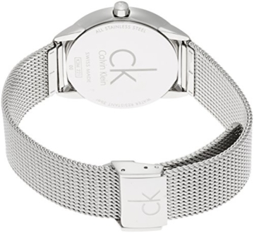 Calvin Klein Damen Analog Quarz Uhr mit Edelstahl Armband K3M2212N - 2