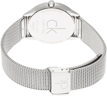 Calvin Klein Damen Analog Quarz Uhr mit Edelstahl Armband K3M2212Z - 2