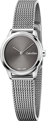 Calvin Klein Damen Analog Quarz Uhr mit Edelstahl Armband K3M231Y3 - 1