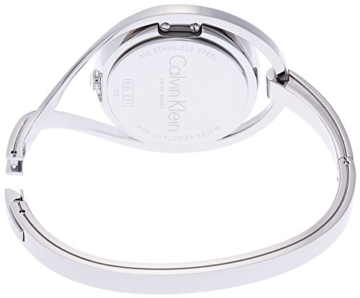 Calvin Klein Damen Analog Quarz Uhr mit Edelstahl Armband K6L2S111 - 2
