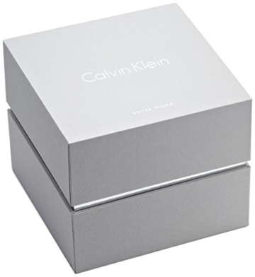 Calvin Klein Damen Analog Quarz Uhr mit Edelstahl Armband K6L2S111 - 5