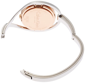 Calvin Klein Damen Analog Quarz Uhr mit Edelstahl Armband K6L2SB16 - 2