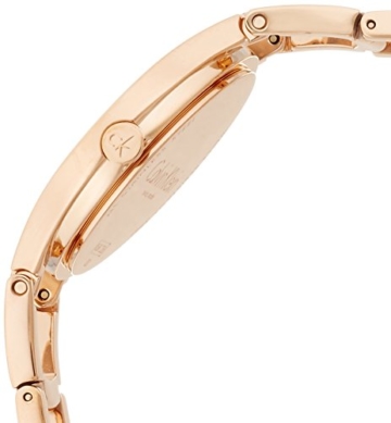 Calvin Klein Damen Analog Quarz Uhr mit Edelstahl Armband K6R23626 - 3