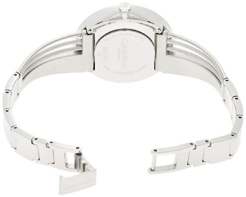 Calvin Klein Damen Analog Quarz Uhr mit Edelstahl Armband K6S2N111 - 2