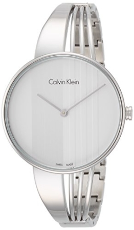 Calvin Klein Damen Analog Quarz Uhr mit Edelstahl Armband K6S2N116 - 1