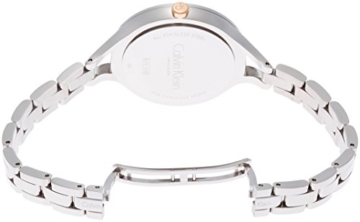 Calvin Klein Damen Analog Quarz Uhr mit Edelstahl Armband K7E23B46 - 2