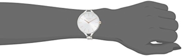 Calvin Klein Damen Analog Quarz Uhr mit Edelstahl Armband K7E23B46 - 4