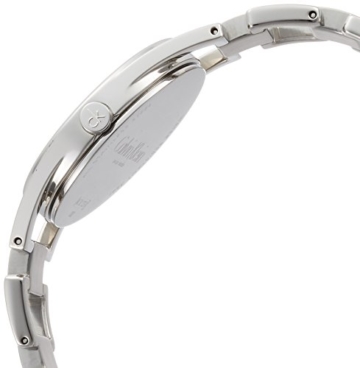 Calvin Klein Damen Analog Quarz Uhr mit Edelstahl Armband K7L23141 - 3