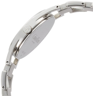 Calvin Klein Damen Analog Quarz Uhr mit Edelstahl Armband K7L23146 - 3