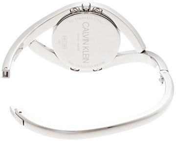 Calvin Klein Damen Analog Quarz Uhr mit Edelstahl Armband K8U2M111 - 2