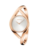 Calvin Klein Damen Analog Quarz Uhr mit Edelstahl Armband K8U2M616 - 1