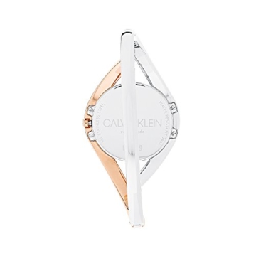 Calvin Klein Damen Analog Quarz Uhr mit Edelstahl Armband K8U2MB16 - 4