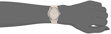 Calvin Klein Damen Analog Quarz Uhr mit Leder Armband K2G231XH - 4