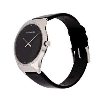 Calvin Klein Damen Analog Quarz Uhr mit Leder Armband K4D211CY - 2