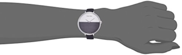Calvin Klein Damen Analog Quarz Uhr mit Leder Armband K7A231C3 - 3