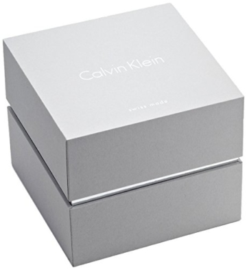 Calvin Klein Damen Analog Quarz Uhr mit Leder Armband K7A231C3 - 4