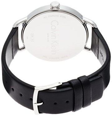 Calvin Klein Damen Analog Quarz Uhr mit Leder Armband K7B211C1 - 2