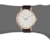 Calvin Klein Damen Analog Quarz Uhr mit Leder Armband K7B216G6 - 4