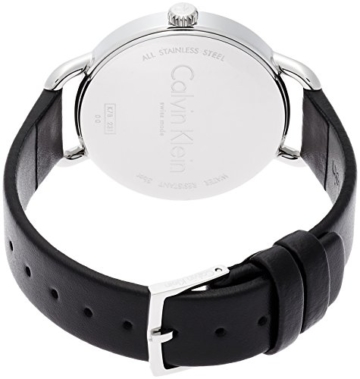 Calvin Klein Damen Analog Quarz Uhr mit Leder Armband K7B231C1 - 2