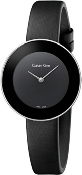 Calvin Klein Damen Analog Quarz Uhr mit Leder Armband K7N23CB1 - 1