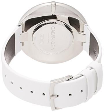 Calvin Klein Damen Analog Quarz Uhr mit Leder Armband K8Y231L6 - 2
