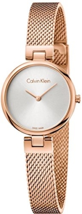 Calvin Klein Damen Analog Quarz Uhr mit Vergoldet Armband K8G23626 - 1