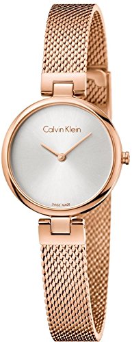 Calvin Klein Damen Analog Quarz Uhr mit Vergoldet Armband K8G23626 - 1