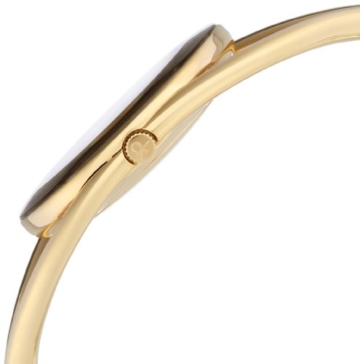 Calvin Klein Damen-Armbanduhr Analog Quarz Edelstahl K1A2391G - 3