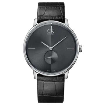 Calvin Klein Damen-Armbanduhr XS accent Analog Quarz Leder K2Y231C3 - 1