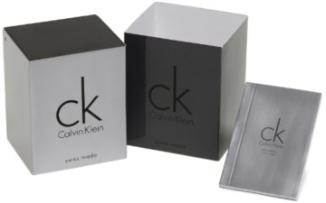 Calvin Klein Damen-Armbanduhr XS accent Analog Quarz Leder K2Y231C3 - 5