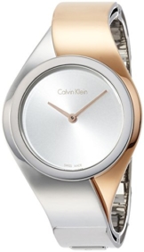 Calvin Klein Damen Digital Quarz Smart Watch Armbanduhr mit Edelstahl Armband K5N2S1Z6 - 1
