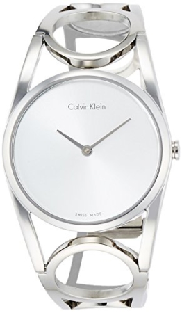 Calvin Klein Damen Digital Quarz Uhr mit Edelstahl Armband K5U2M146 - 1