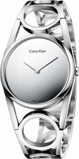 Calvin Klein Damen Digital Quarz Uhr mit Edelstahl Armband K5U2M148 - 1