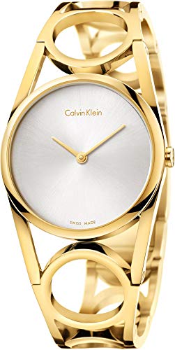 Calvin Klein Damen Digital Quarz Uhr mit Edelstahl Armband K5U2M546 - 1