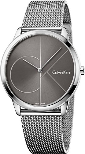 Calvin Klein Herren Analog Quarz Uhr mit Edelstahl Armband K3M21123 - 1